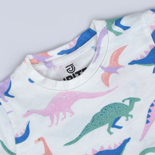 Jupiter Kids Unisex Dino Tee 2-14 Years