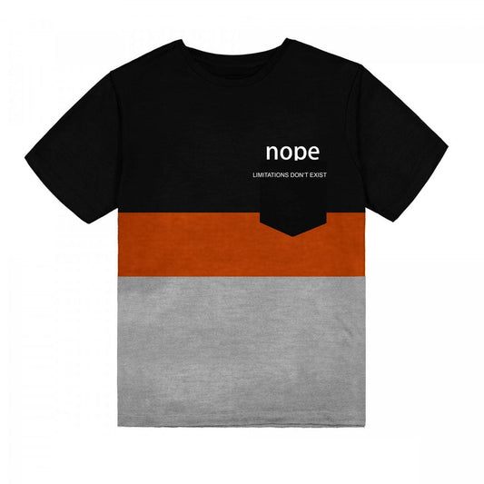 Jupiter Kids Nope Pocket Color Block Tee Shirt 7-14 Years