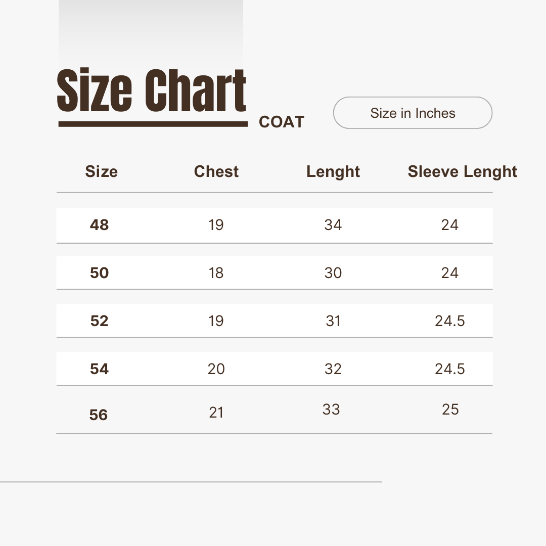 Imported Noble Edge Charcoal Long Coat For Men