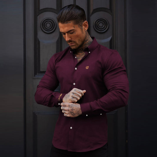 Jupiter Ceremonial Classic Button Down Solid Cotton Casual Shirts For Men