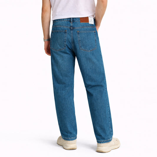 Jupiter Cross Patch Pocket Engineer Straight Denim for Men - Deeds.pk