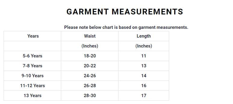 Boys Essential Shorts (5 YEARS To 13 YEARS)
