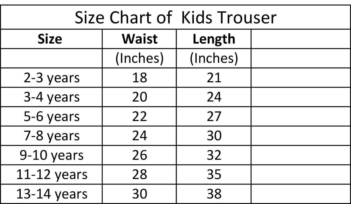 Jupiter Kids Super Soft Trouser 2-14 Years