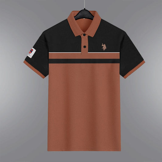 First String Prime Logo Men Cotton Polo