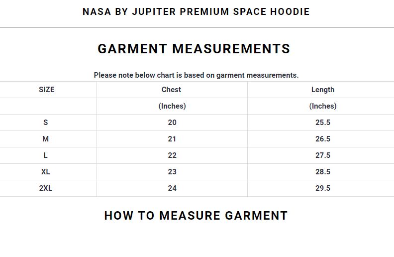 NASA By Jupiter Premium Space Unisex Hoodie