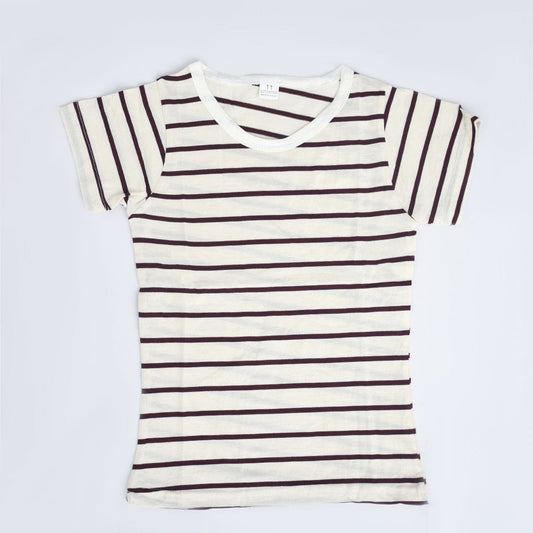 HJBZ Kids Stripe Crew Neck tee shirt (1 to 5 Years)