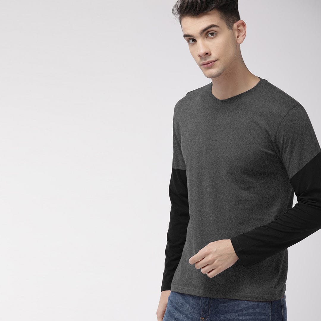 Funky's Free Edge Scoop Neck Long Sleeve T-Shirt