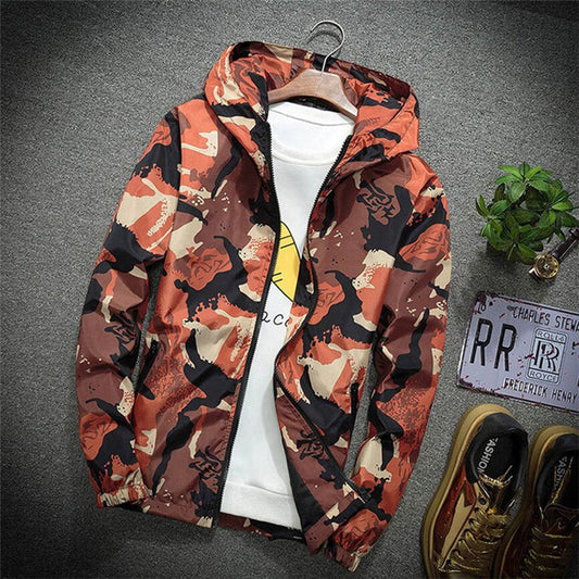 Imported Camo Unisex Light Padded Premium Jacket