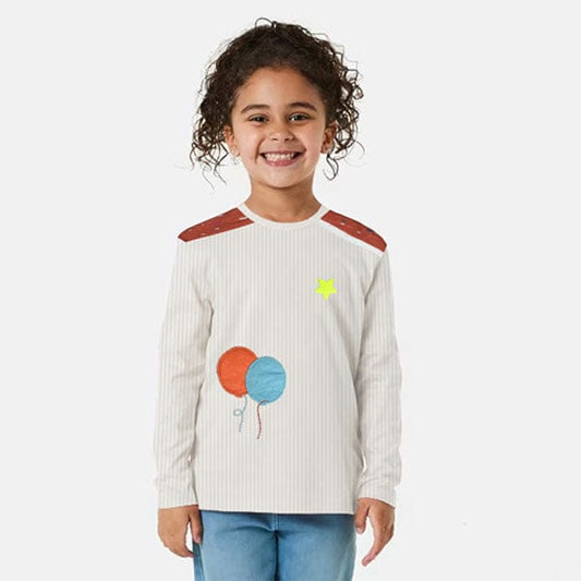 HJBZ Long Sleeve Crew Neck Tee Shirt (1 to 5 Years)