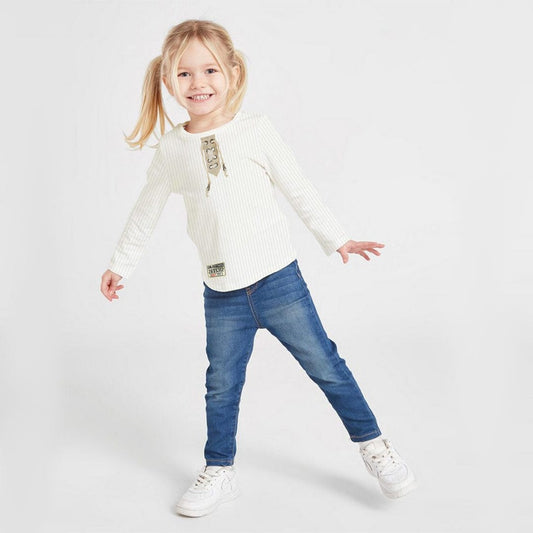 New Concept HJBZ Kids Long sleeve Fancy tee shirt (1 to 5 Years)