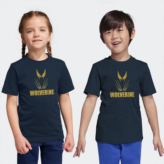 Jupiter Kids Unisex Wolverine Tee Shirt 2-14 Years