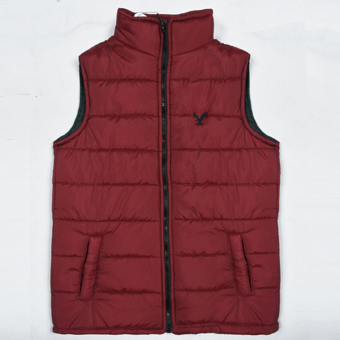 Left chest logo body warmer Gillet