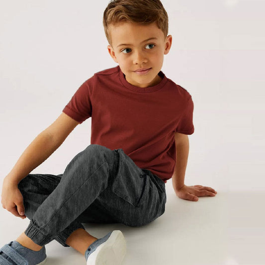 Jupiter Kids Unisex Pocket Terry Cargo Trouser (2-14 years)