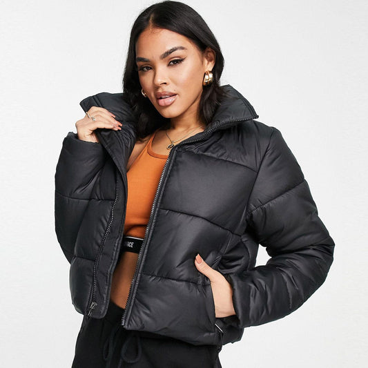 Women’s cropped padded puffer jacket