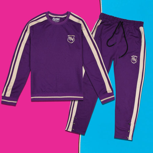 Funky’s Women Tiro-21 Purple Tracksuit