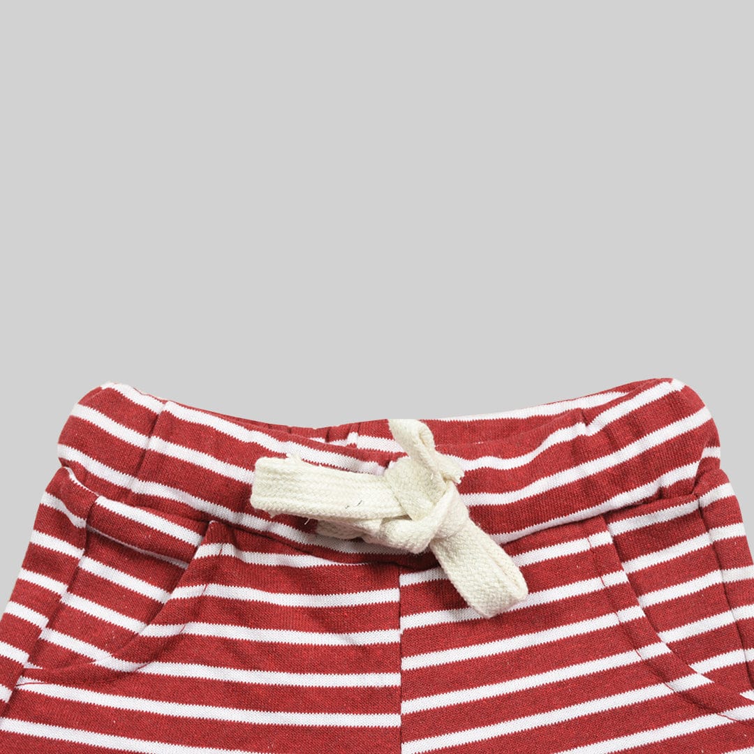 Baby Candy Stripes Comfy Shorts