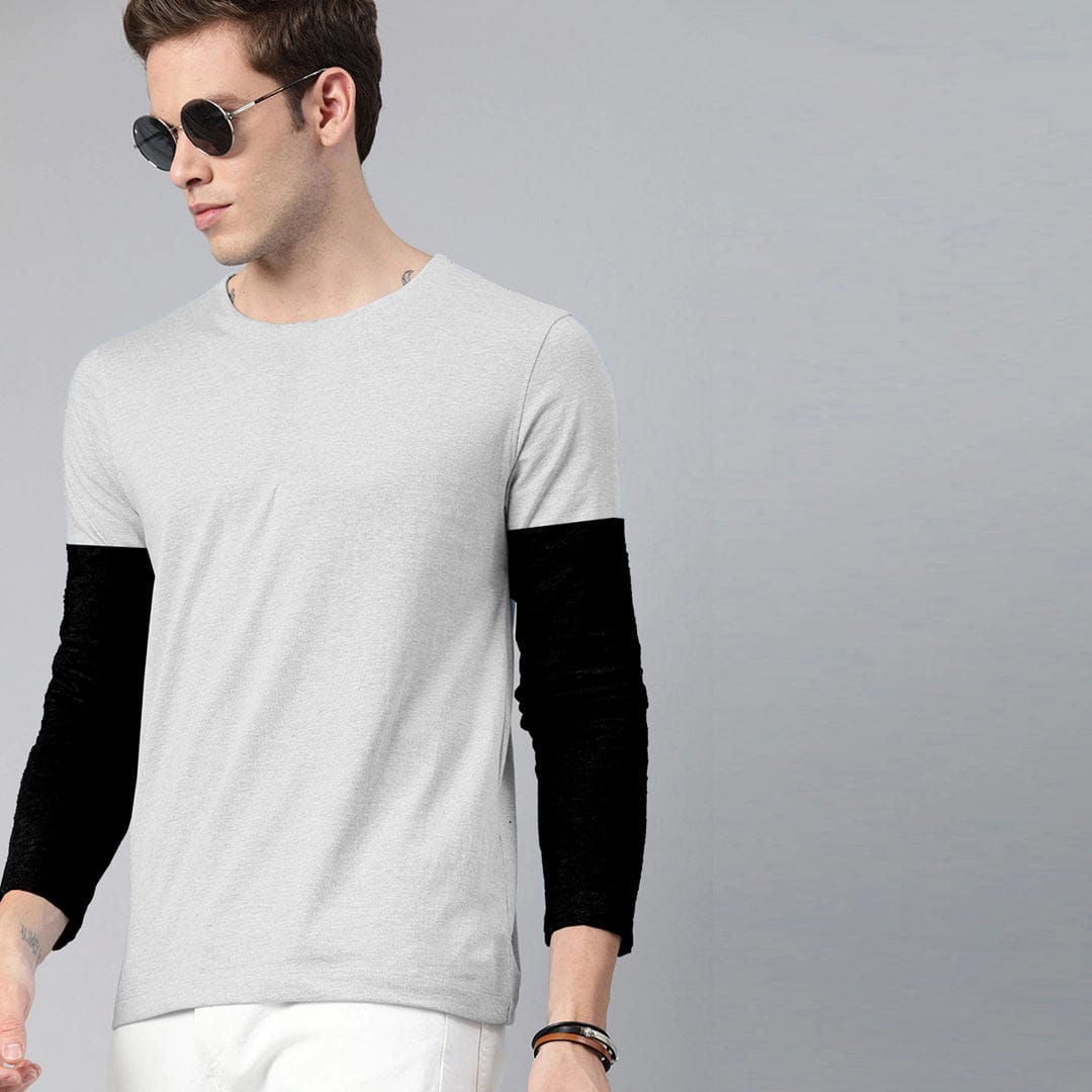 Funky's Free Edge Scoop Neck Long Sleeve T-Shirt