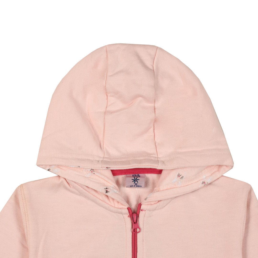 Rock n Roll Kid's Pink Hoodie (2 YEARS TO 8 YEARS)