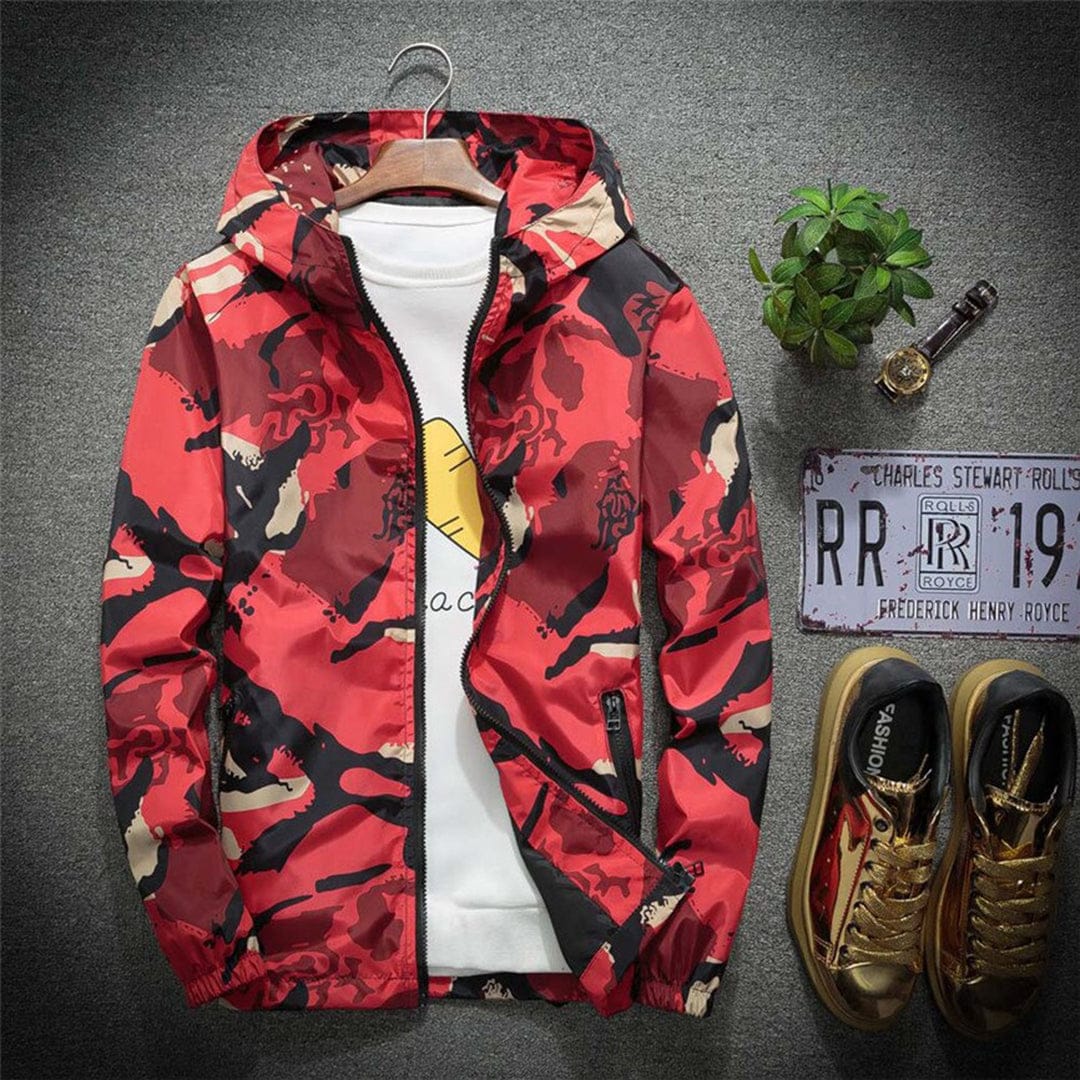 Imported Camo Unisex Light Padded Premium Jacket