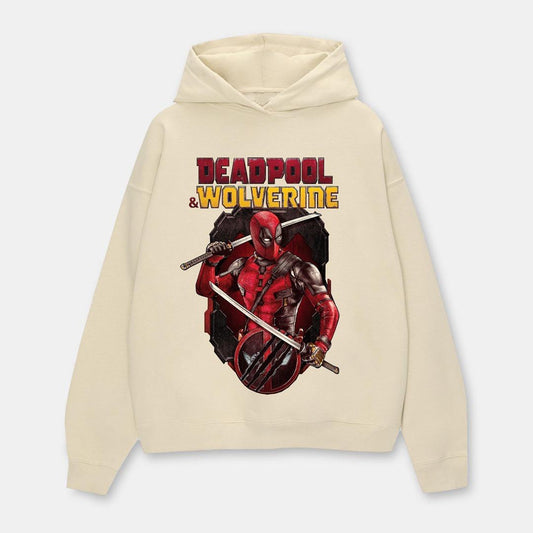 Jupiter Hotep Oversized Dead Pool Printed Hoodie