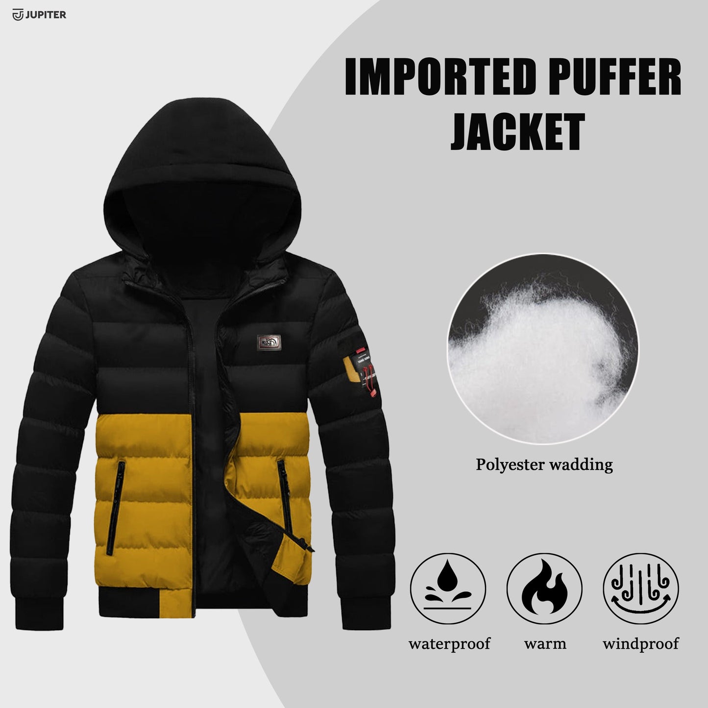 Imported Expedition Heavy Insulated Padded Puffer Jackets For Men