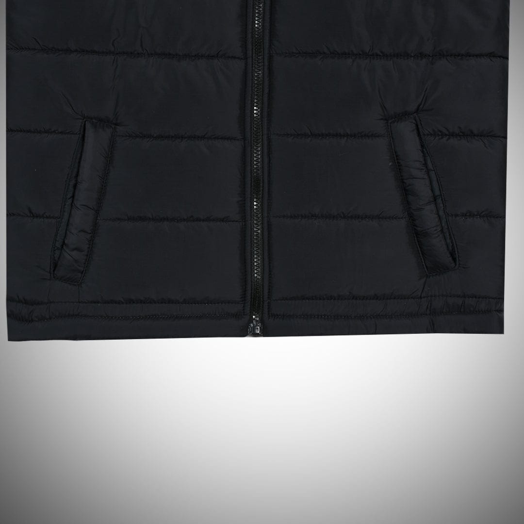 Left chest logo body warmer Gillet