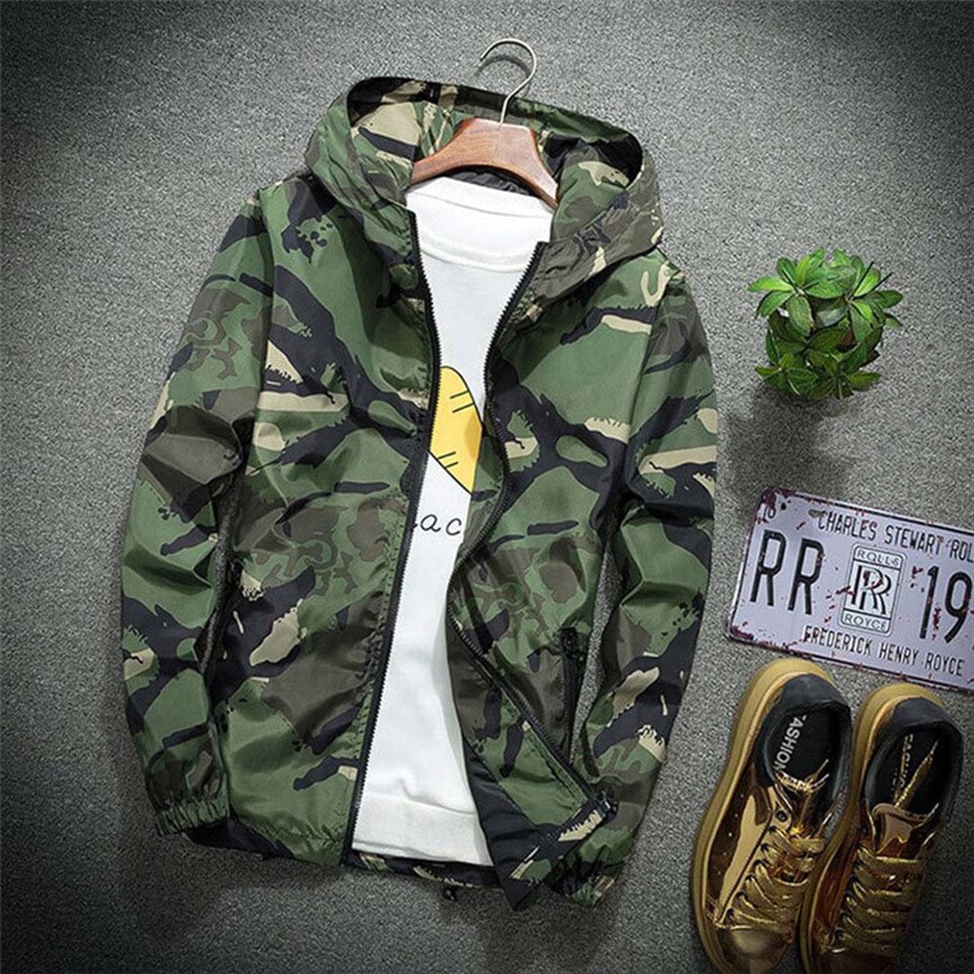 Imported Camo Unisex Light Padded Premium Jacket