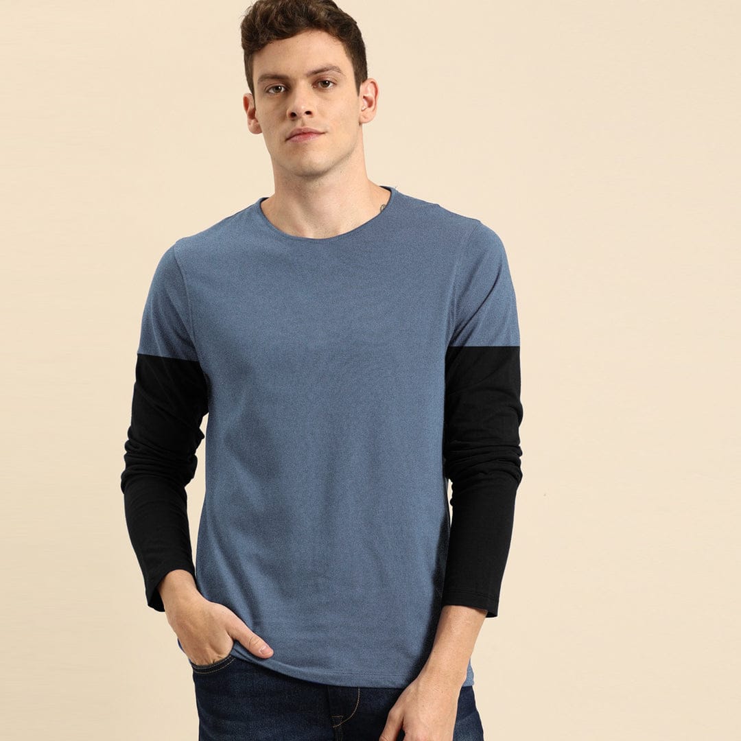 Funky's Free Edge Scoop Neck Long Sleeve T-Shirt