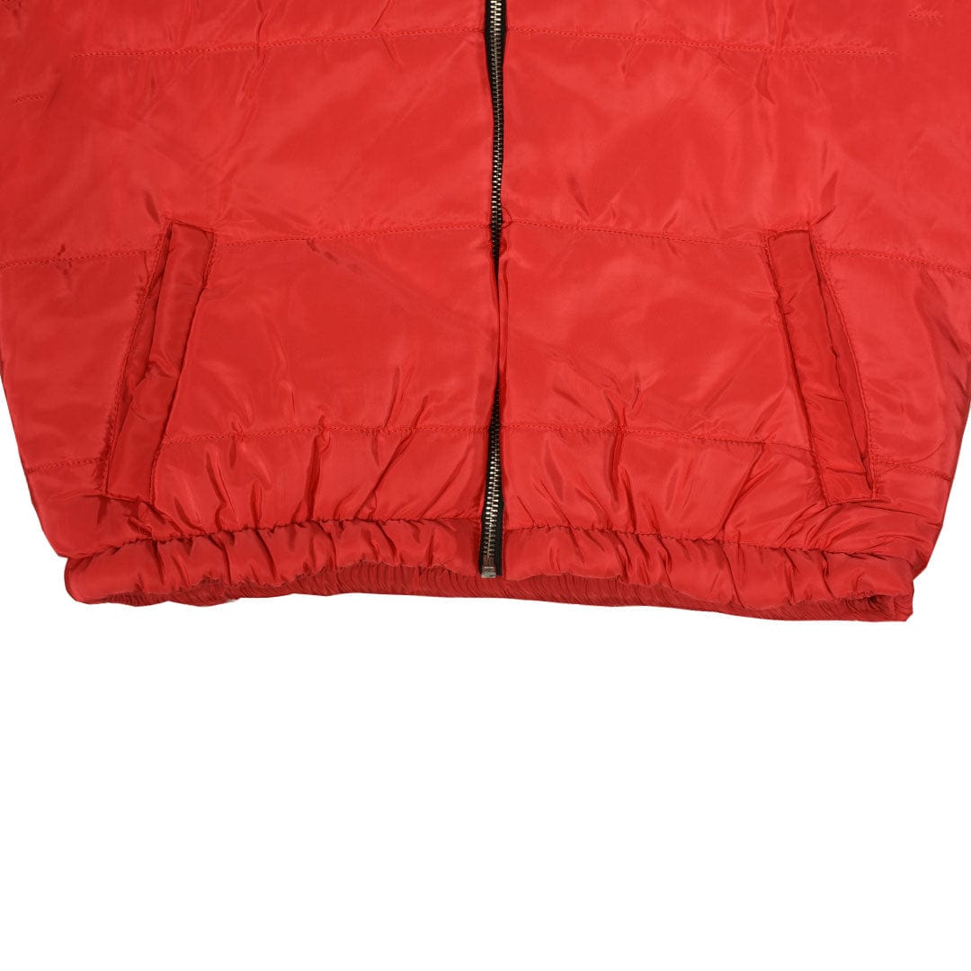 Women Puffer Red Jacket