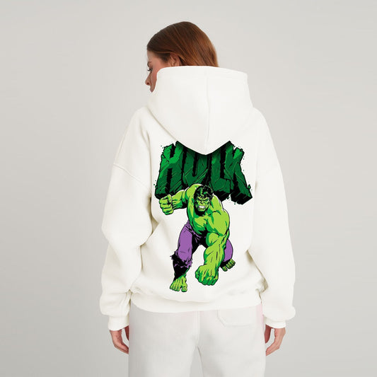 Jupiter Hotep Oversized Hulk Smash Printed Hoodie