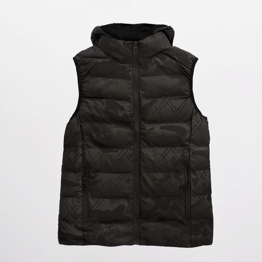 Imported Removable hood self pattern Gillet