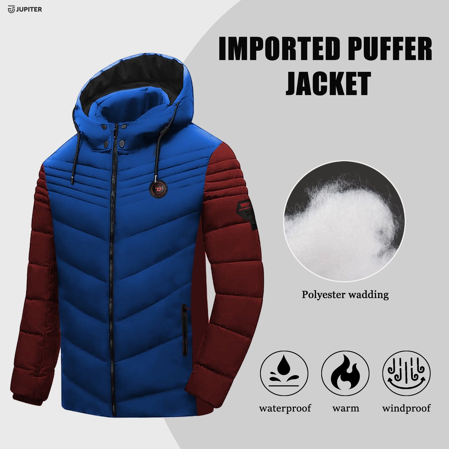 Imported High End Heavy Insulated Padded Puffer Jackets For Men