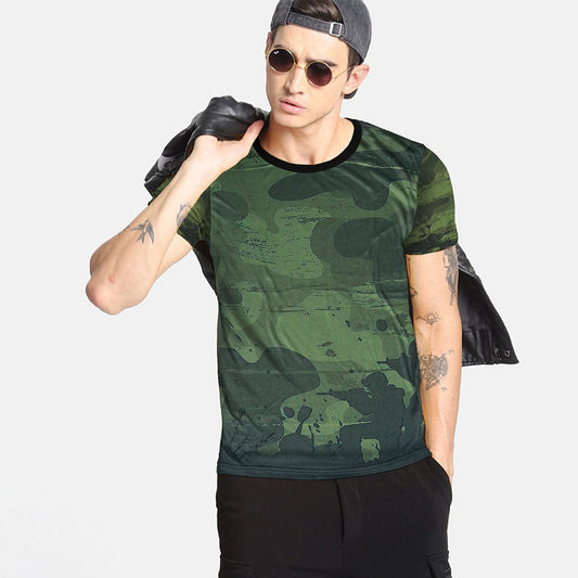 Moisture Wicking Cool Max Camo Tee Shirt