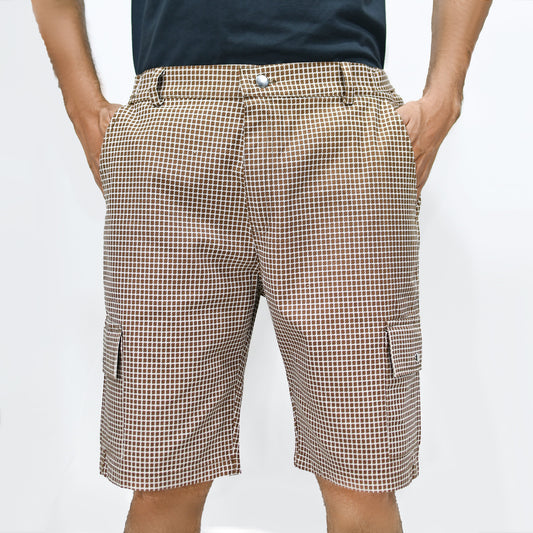 Jupiter Gridlock Edition Cargo Shorts For Men