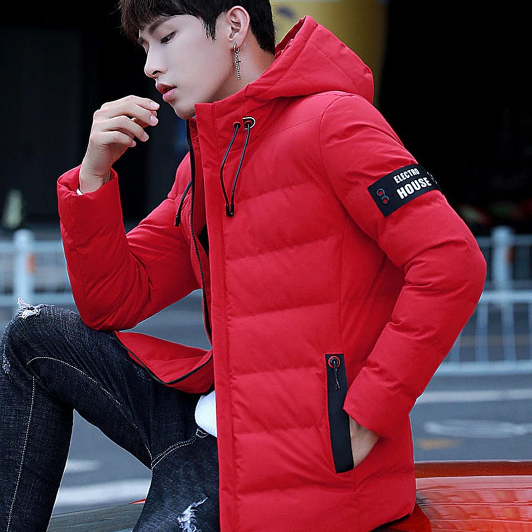 Elctro house Fashion Thick Padded Warm Puffer Jacket