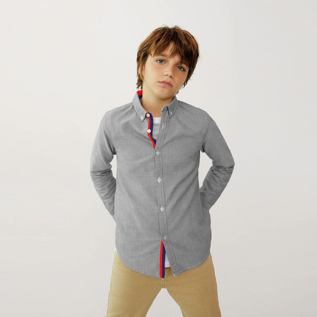 Kids Premium White Semi Formal Casual Shirt (12 Months To 14 Years)