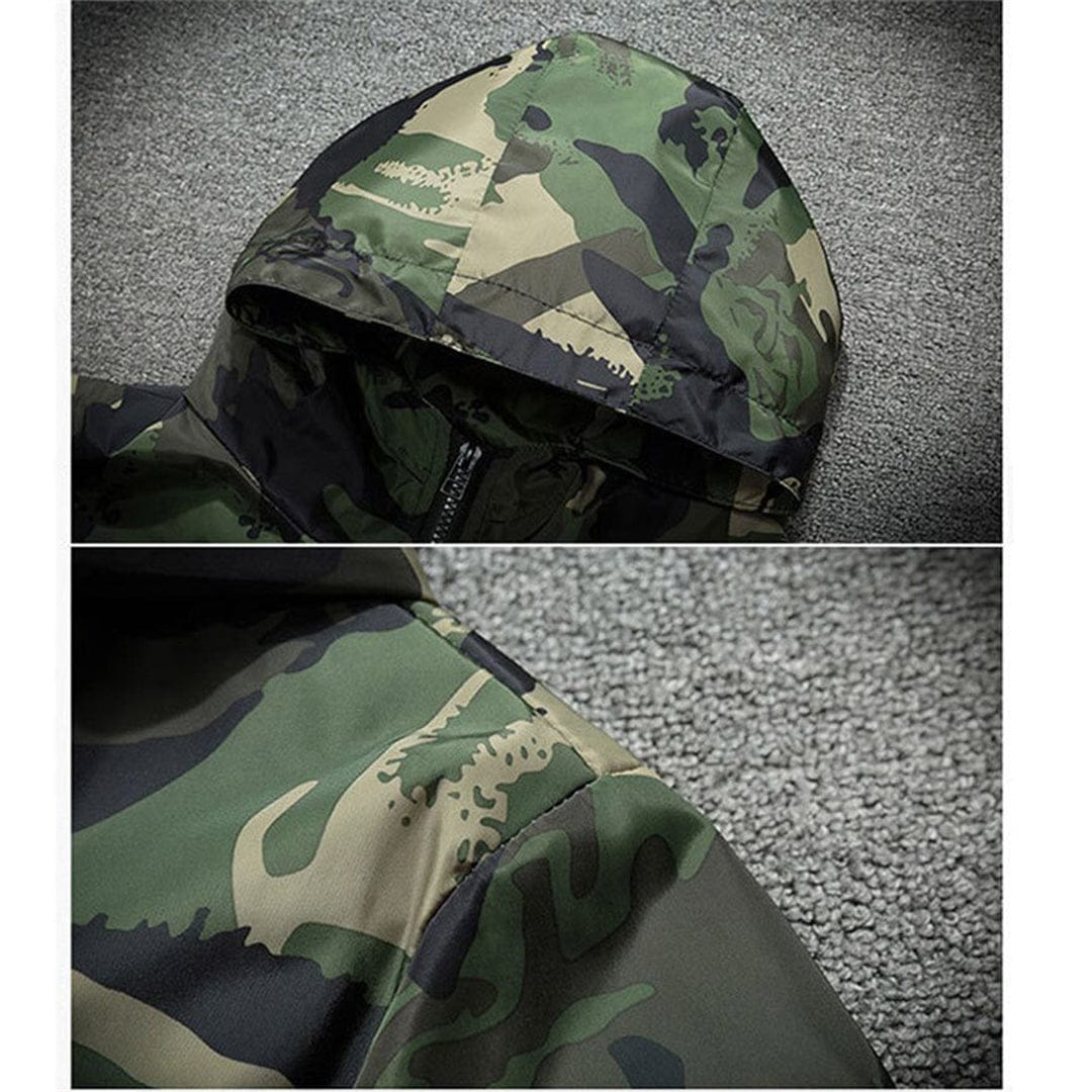 Imported Camo Unisex Light Padded Premium Jacket