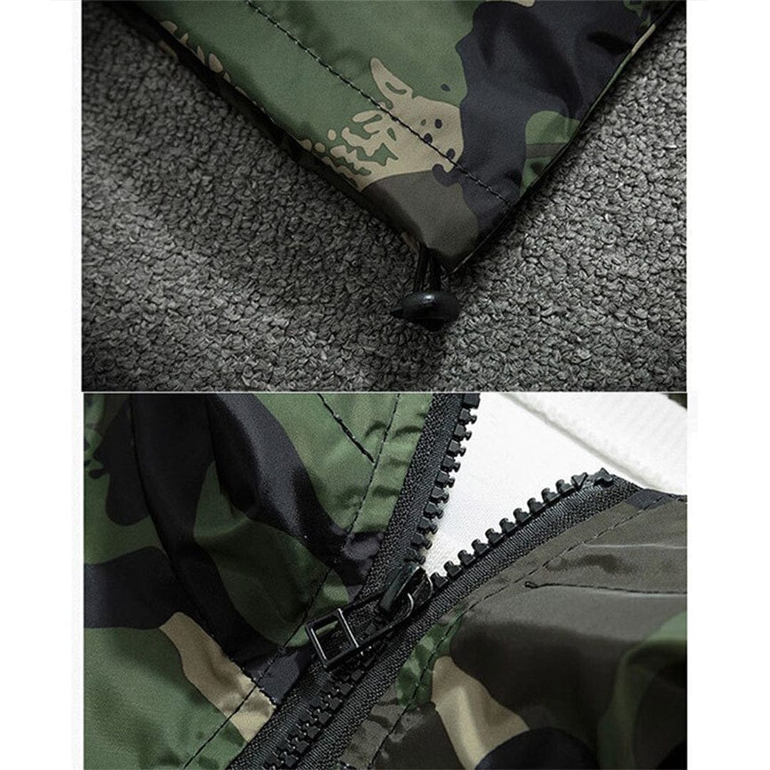 Imported Camo Unisex Light Padded Premium Jacket