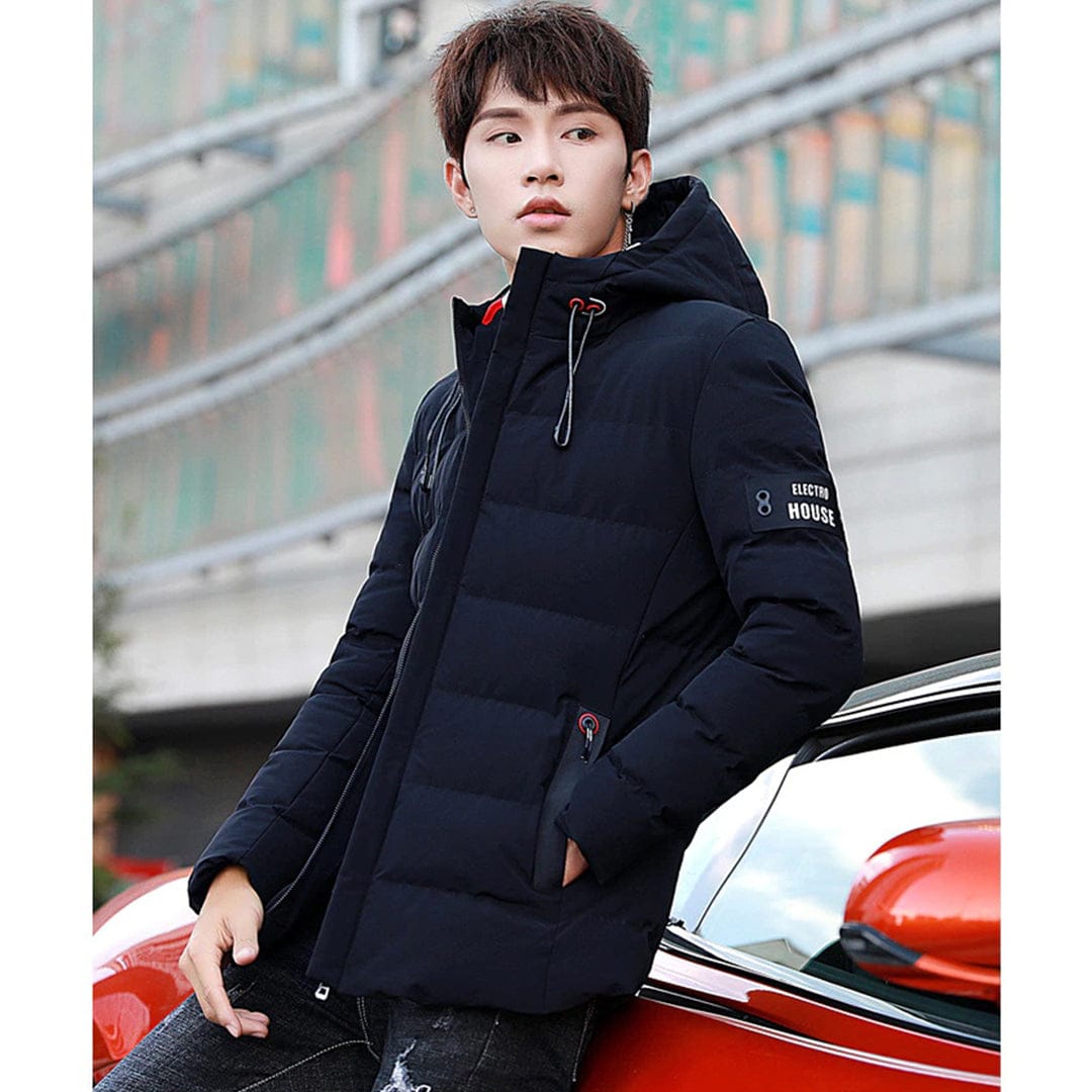 Elctro house Fashion Thick Padded Warm Puffer Jacket