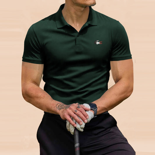 High Density Iconic Logo Superior Combed Cotton Polo's For Men