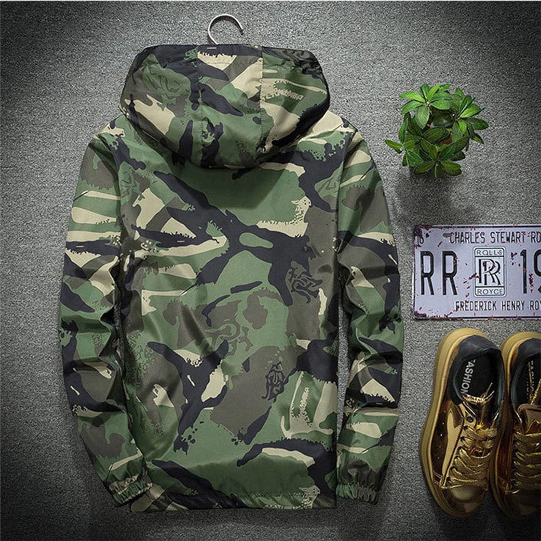 Imported Camo Unisex Light Padded Premium Jacket