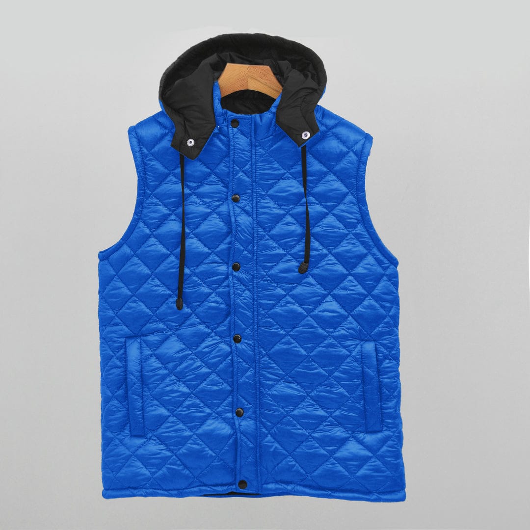 REMOVABLE HOOD ULTRALIGHT PUFFER GILLET UNISEX