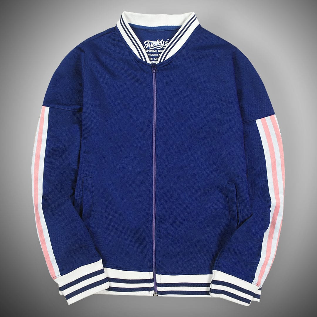 Funkys Henley Neck Women Bomber Jacket