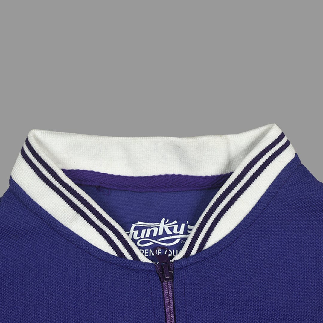 Funkys Henley Neck Women Bomber Jacket