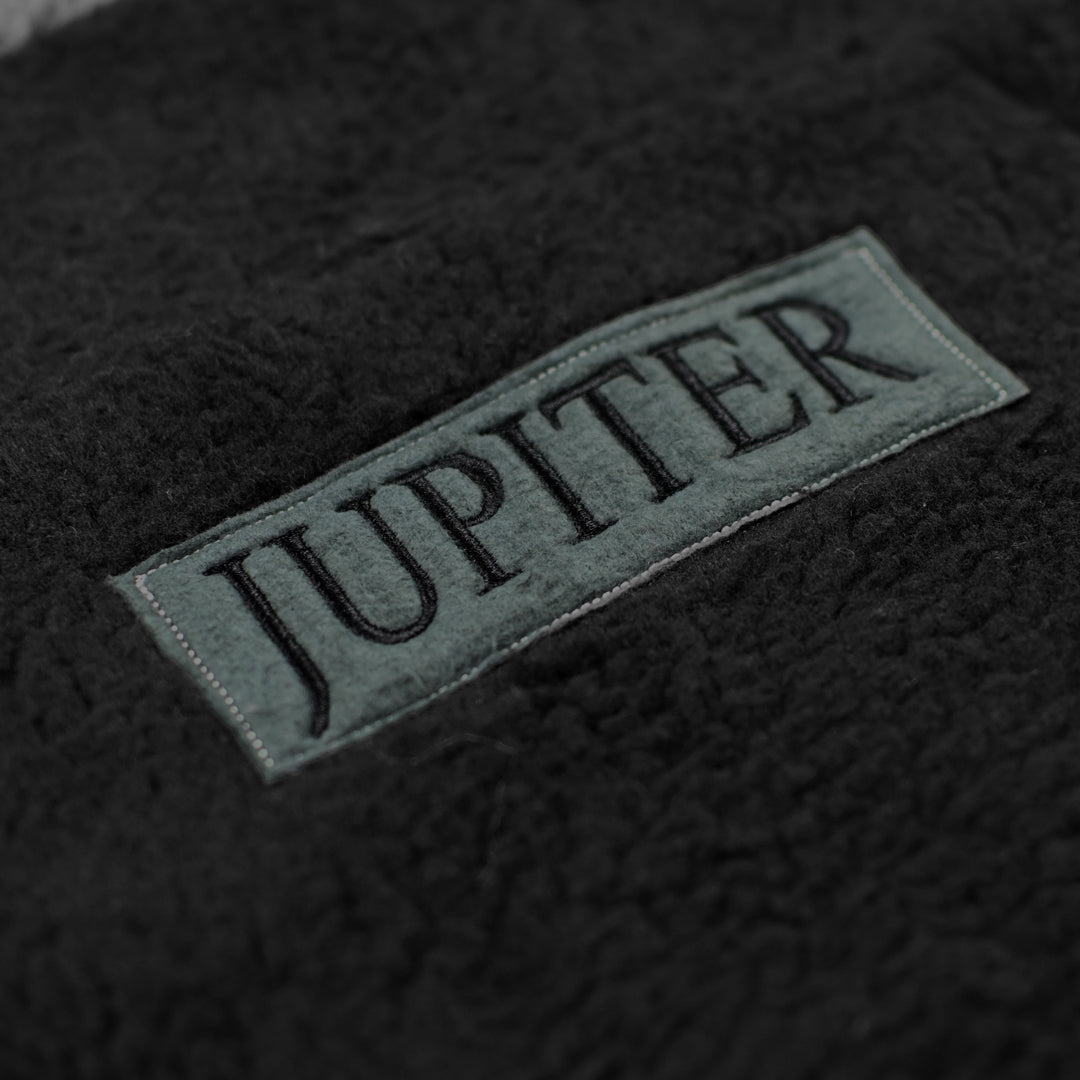 Jupiter Rugged Sherpa Gender Neautral Color Block Luxe Hoodie