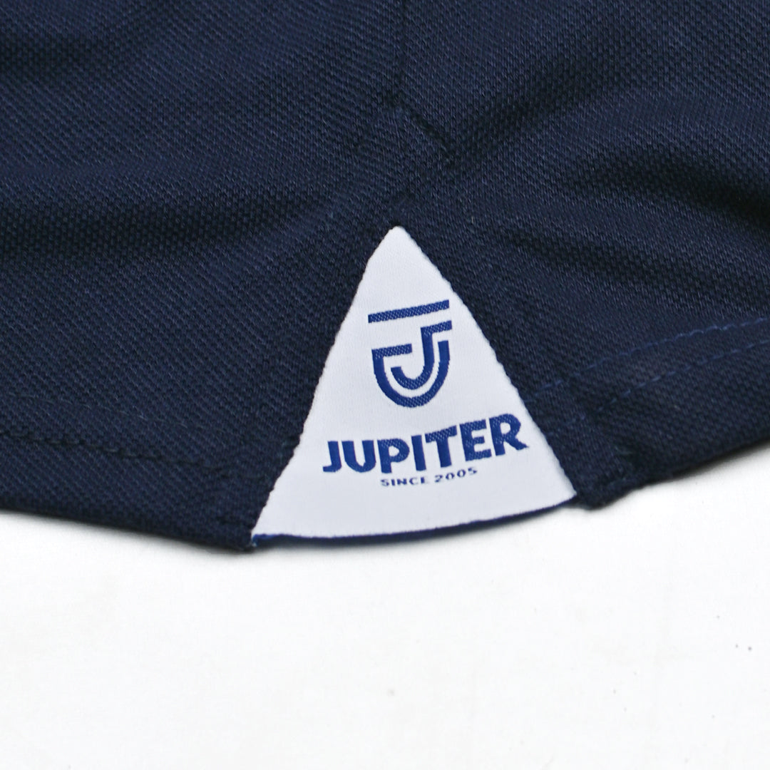 Jupiter Textured Collar Signature Logo Viscosen Soft Cotton Polo For Men