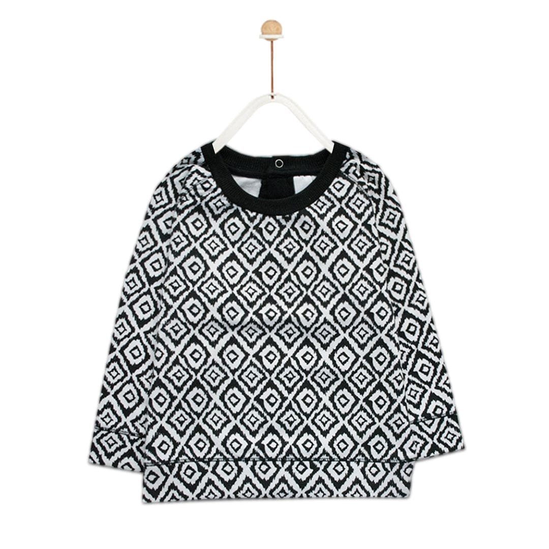 Baby Club Aztec Pattern Sweat Shirt ( 3 MONTHS TO 18 MONTHS ) - Deeds.pk