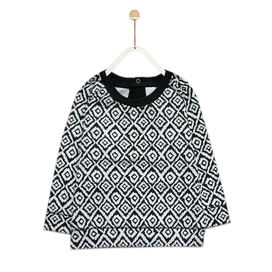 Baby Club Aztec Pattern Sweat Shirt ( 3 MONTHS TO 18 MONTHS ) - Deeds.pk