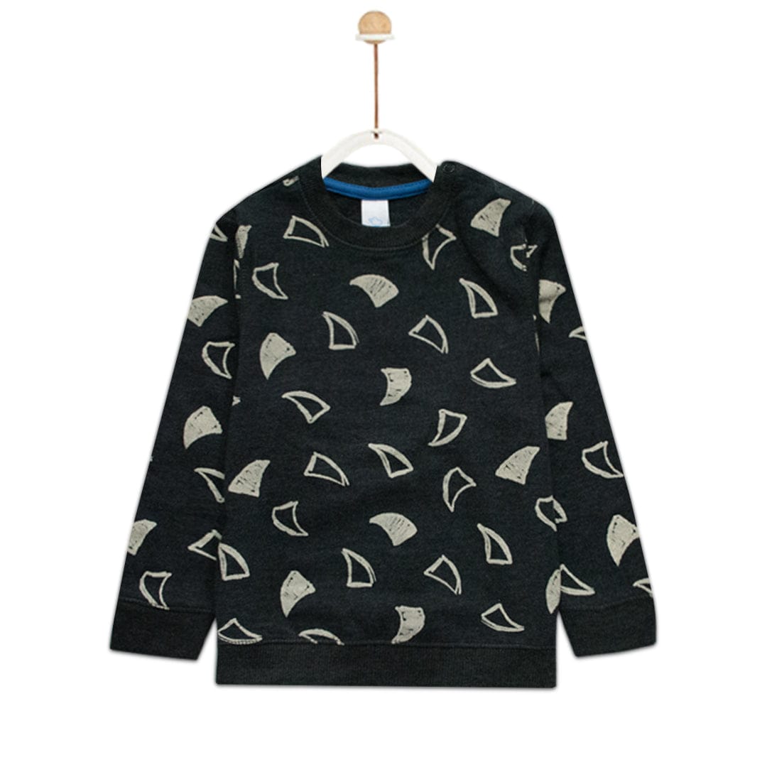 Baby Club Random Print Sweat Shirt ( 3 MONTHS TO 18 MONTHS ) - Deeds.pk