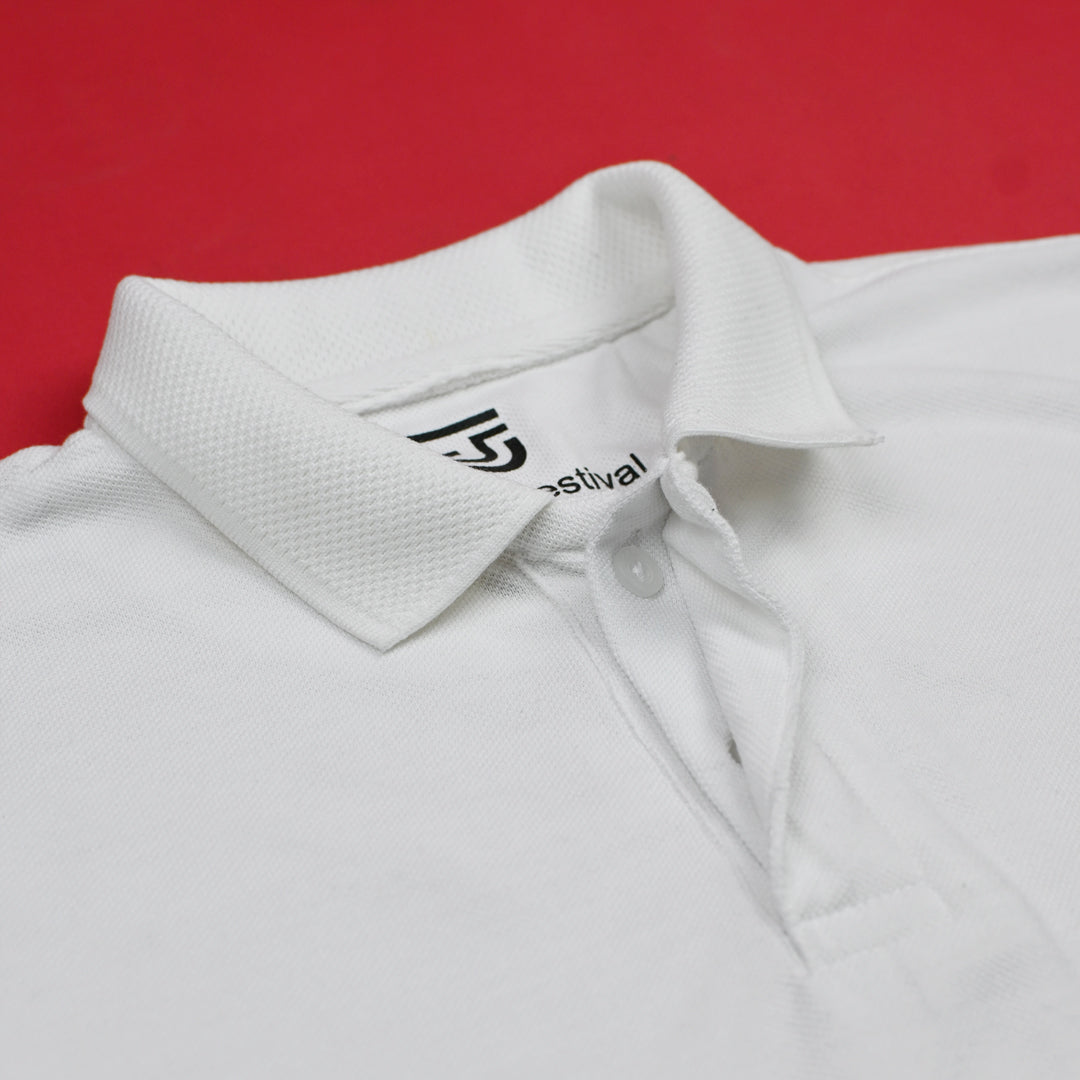 Jupiter Textured Collar Embroidered Logo Viscosen Soft Prime Polo For Men